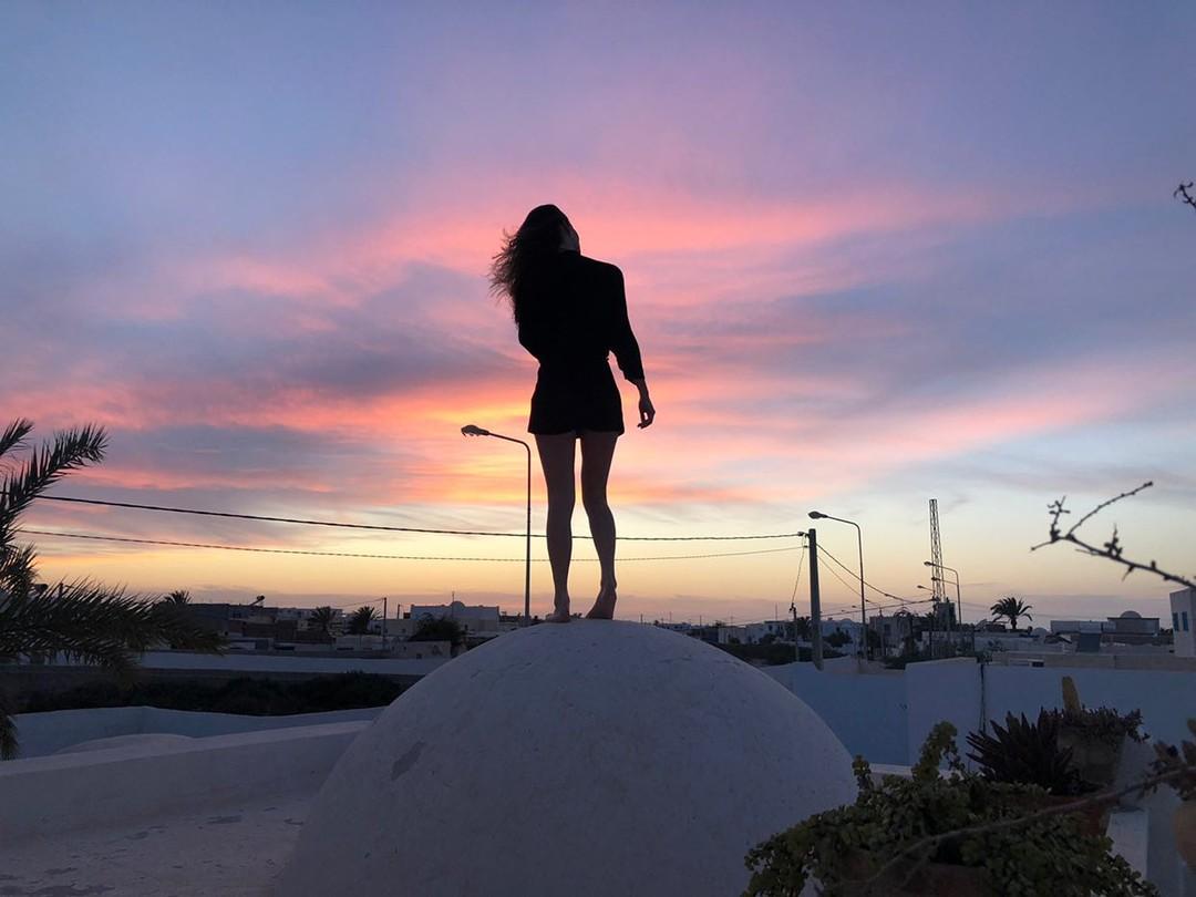Coucher de soleil depuis Dar Daoud